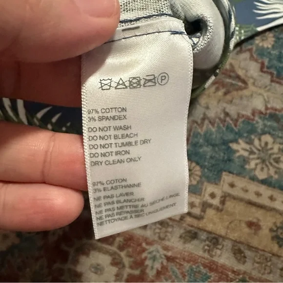 NWT urban outfitters• Palm Print Bodycon Mini
Dress Blue Size XS and S - Picture 13 of 16